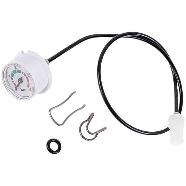 Манометр для котла Buderus Logamax U072, Logamax plus GB062, Bosch Gas/Class 6000, Condens 2500 87186457920, 0-4 бар