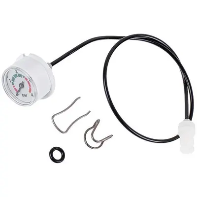 Манометр для котла Buderus Logamax U072, Logamax plus GB062, Bosch Gas/Class 6000, Condens 2500 87186457920, 0-4 бар