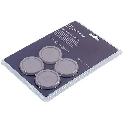 Антивібраційні підставки для пральної машини Electrolux E4WHPA02 902979524, D=45 мм, H=6 мм, 4 шт