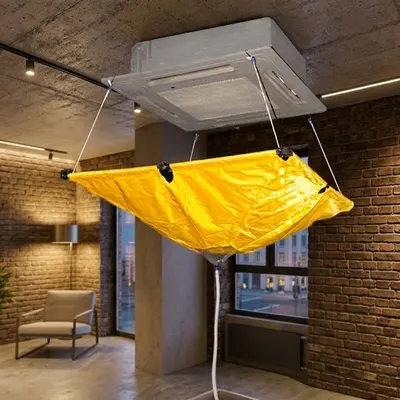 Чохол багаторазовий для мийки внутрішнього блоку касетного кондиціонера, 120×120 см