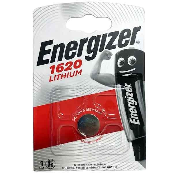 Батарейка Energizer CR1620 1620 Lithium, 3 В, 1 шт