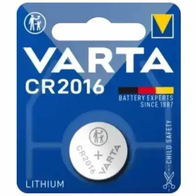 Батарейка Varta CR2016 6016, 3 В, 1 шт