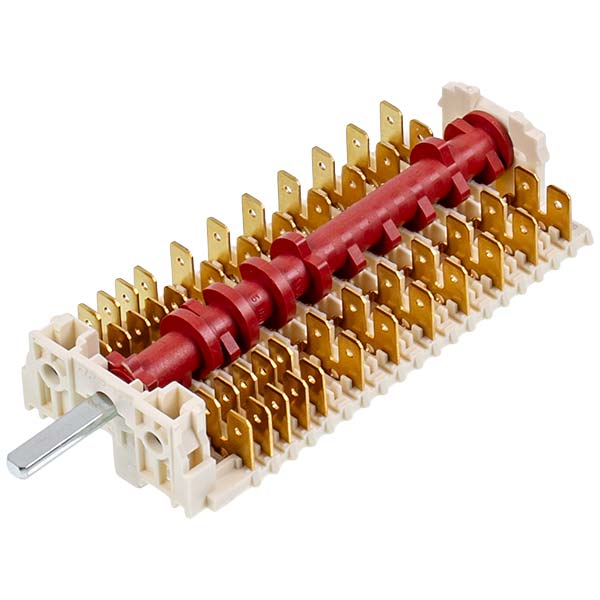 Перемикач режимів для духовки Indesit C00196053 19HE-069, 7 позицій, SKL