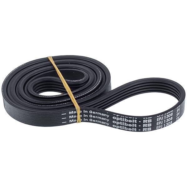 Ремінь для пральної машини Optibelt 8010387 1308J5 EPJ, чорний