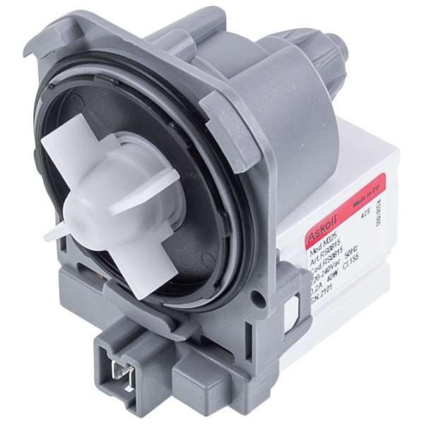 Помпа для стиральной машины Indesit C00266228 М325, 40 Вт (контакты спаренные спереди, на 3 защелки)