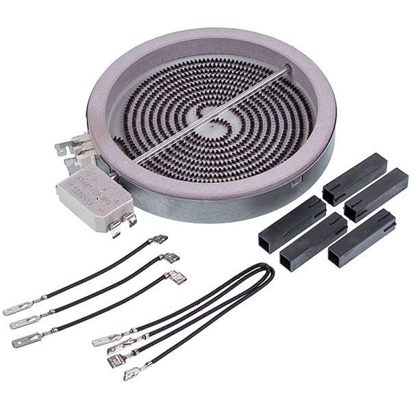 Конфорка для стеклокерамической поверхности Whirlpool C00972027, 1200 Вт, D=145 мм
