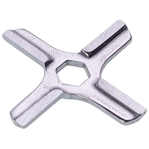 Нож для мясорубки Moulinex MS-4775250, D=46 мм, s=3 мм, отверстие шестигранное, плоский