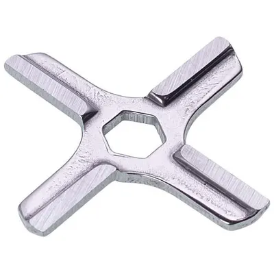 Нож для мясорубки Moulinex MS-4775250, D=46 мм, s=3 мм, отверстие шестигранное, плоский