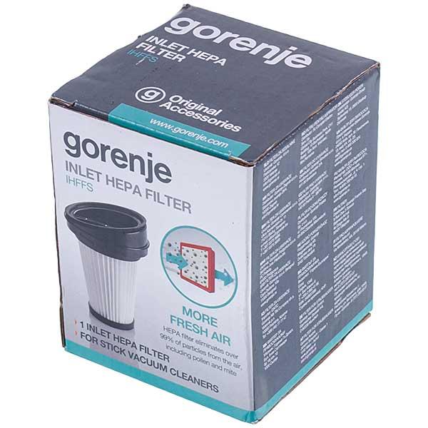 Фильтр HEPA для аккумуляторного пылесоса Gorenje 573575 IHFFS, H=98 мм, D=66 мм, оригинал