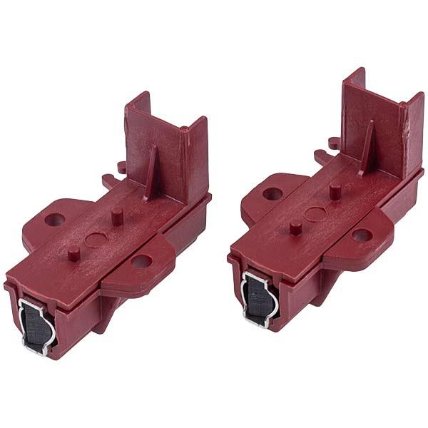 Щітки двигуна для пральної машини Ariston C00196539, 2 шт, стрижень 12,5×5×32, тип L, оригінал
