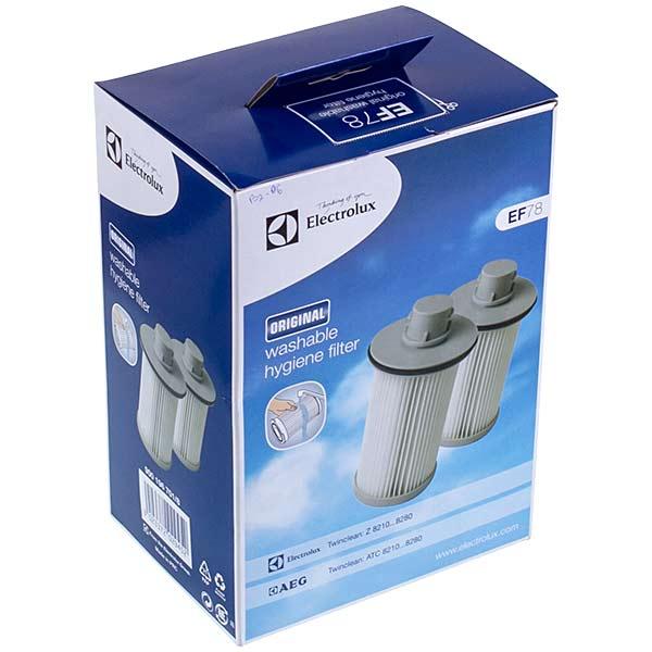 Набор фильтров для пылесоса Electrolux TwinClean EF78 HEPA 900196701, 2 шт