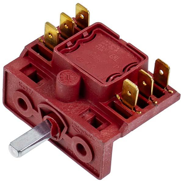 Переключатель режимов для духовки AC304 А, 250 В, 16 А, 4 позиции