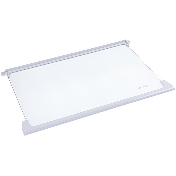 Полиця для холодильника Beko 4616140500, 495×295 мм (скляна, з обрамленням)