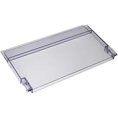 Панель ящика морозильної камери для холодильника Beko 5756830400, 405×240 мм (відкидна)
