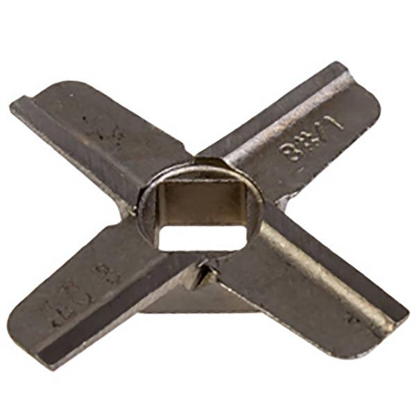 Ніж для м'ясорубки Bosch 00629851, D=55,5 мм, s=10 мм, отвір=10×10 мм
