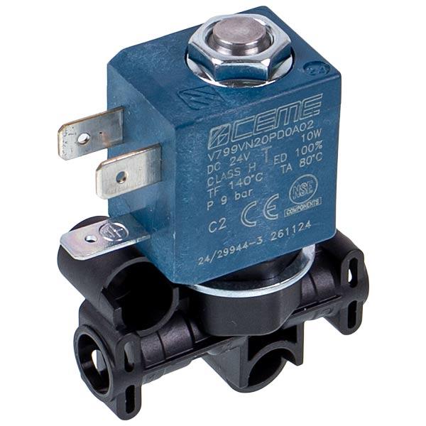 Клапан електромагнітний для кавоварки Philips 421944082931 CEME V799VN20PD0A02, двоходовий, 230 В, 24 ВА