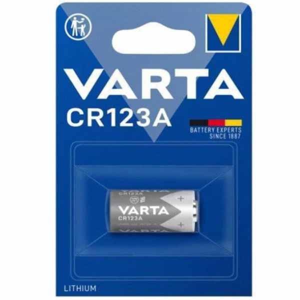 Батарейка Varta CR123A 6205 Lithium, 3 В, 1 шт