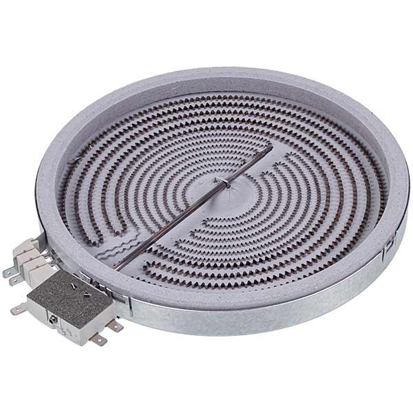 Конфорка для склокерамічної поверхні Electrolux 140057321014, 2200/750 Вт, D=210/120 мм
