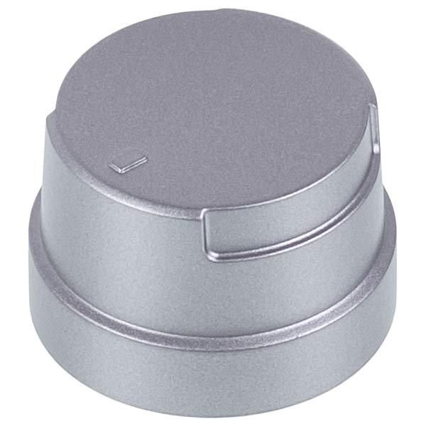 Ручка регулировки для духового шкафа Electrolux 3550515039, серебристая