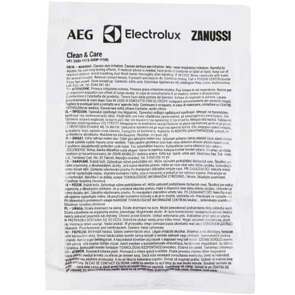 Порошок для видалення накипу з пральних і посудомийних машин Electrolux 902986547, 1 пакет × 50 г