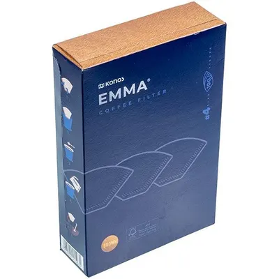 Фильтр бумажный №4 Konos Emma для капельной кофеварки 100 шт