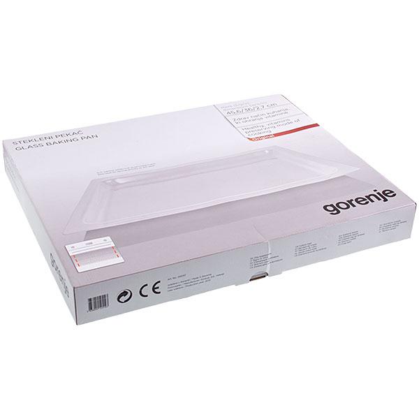 Деко скляне для духовки Gorenje 242137 AC022, 456×360×27 мм