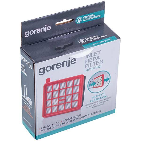 Фільтр контейнера HEPA і поролоновий для пилососа Gorenje 680183
