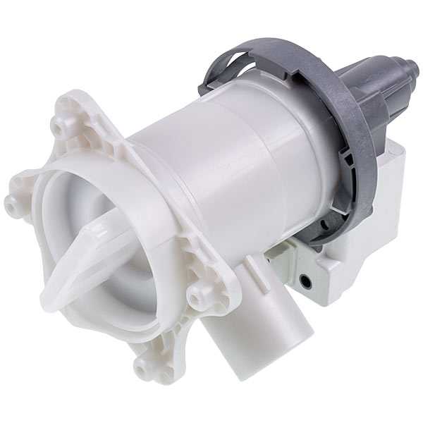 Помпа для стиральной машины Bosch 00145777 Hanyu DP020-062, 30 Вт (контакты спаренные спереди)