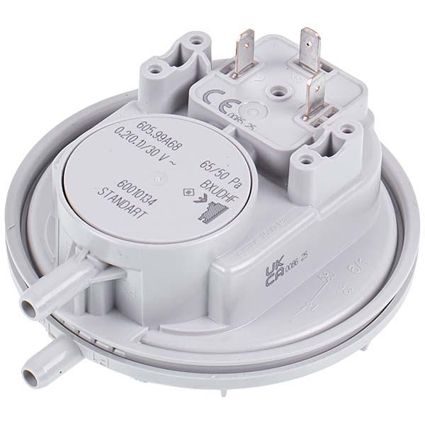 Реле тиску повітря (пресостат) для газового котла Ariston, Baxi, Westen, Beretta 65100716, 65/50 Па