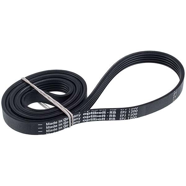 Ремень для стиральной машины Optibelt 1200J5EL 1200J5 EPJ, черный