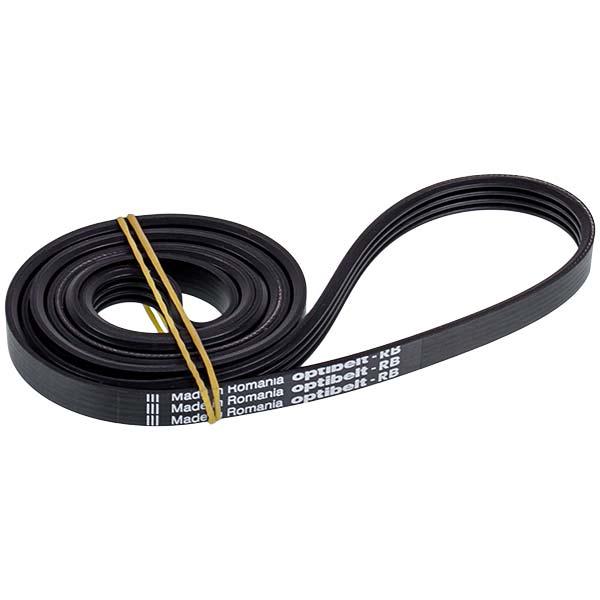Ремінь для пральної машини Optibelt 1265JEPJ 1265J4 EPJ, чорний