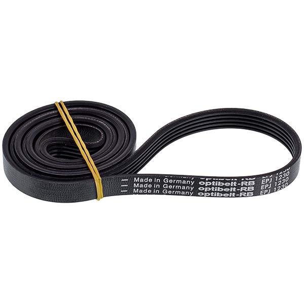 Ремінь для пральної машини Optibelt 416002800 1230J5 EL, чорний