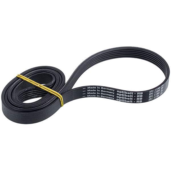 Ремінь для пральної машини Optibelt 1323531309 1184 J6 EL, чорний