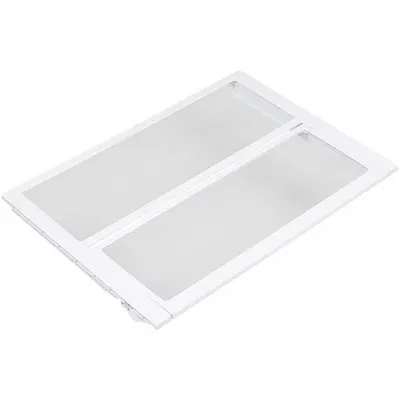 Полиця (середня) для холодильника Samsung DA97-15410B, 500×355 мм (скляна, подвійна)
