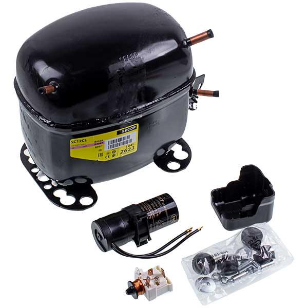 Компрессор для холодильника SC12CL(104L2623), R404a/R507a, 490 Вт, с пусковым реле BN221