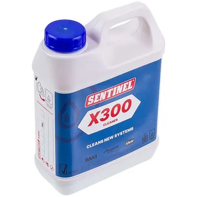 Жидкость Sentinel X300 Cleaner, 1 л для очистки новых систем отопления после монтажа M202100025