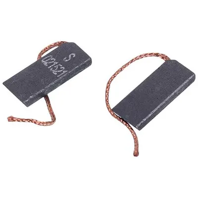Щетки двигателя для стиральной машины Bosch 00021521 SKL, 2 шт, стержень без корпуса, цельный, 12,5×5×32