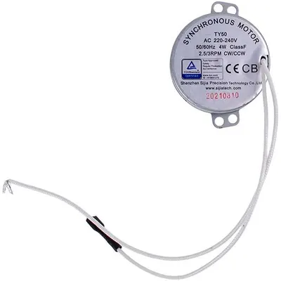 Двигатель вертела гриля для мультипечи Tefal SS-203786 TY50, 220-240 В