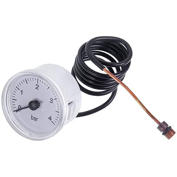Манометр для газового котла Vaillant atmo/turbo MAX/TEC pro/plus VU/VUW 101271, 0-4 бар