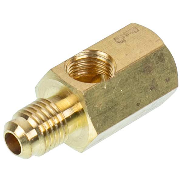 Переходник к вакуумному насосу под манометр HR (SAE 1/4-1/4 NPT 1/8) Value