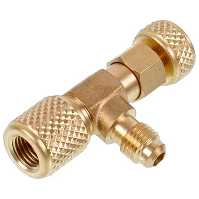 Кран для заправки кондиционеров Value VVO-1 (1/4″-1/4″ SAE)