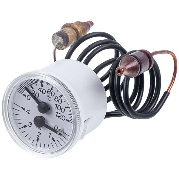 Термоманометр для газового котла Viessmann 7825530, 0-4 бар, 0-120 °C