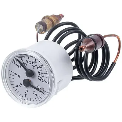 Термоманометр для газового котла Viessmann 7825530, 0-4 бар, 0-120 °C