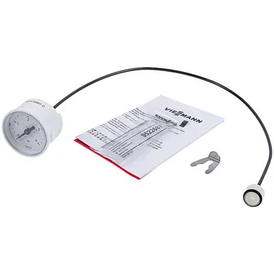 Манометр для конденсаційного котла Viessmann Vitodens 100-W WB1C, B1KC/B1HC 7838087, 0-4 бар