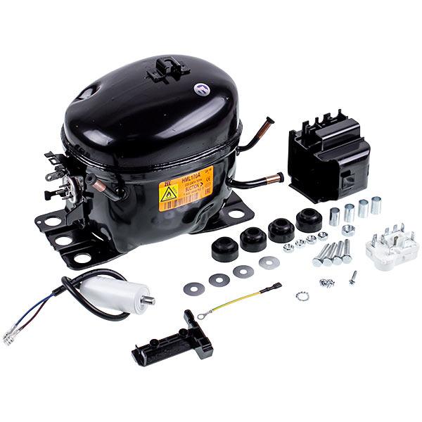 Компрессор для холодильника Zanussi ZEL HML170A, R600a, 170 Вт, с пусковым реле ZHB68-120P15C