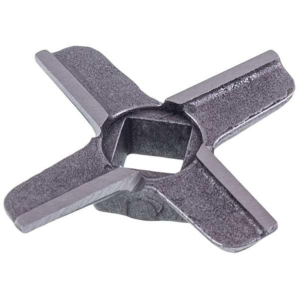 Ніж для м'ясорубки Zelmer 00631383 ZMMA015X NR5 (A861007.00), D=46 мм, s=9 мм, отвір=9×9 мм, оригінал