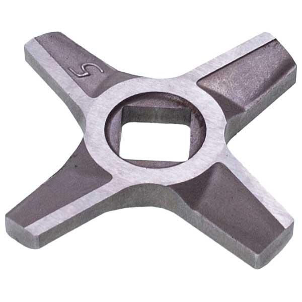 Нож двусторонний для мясорубки Zelmer 10003882 ZMMA025X NR5 (A861009), D=47 мм, s=5 мм, отверстие=9×9 мм